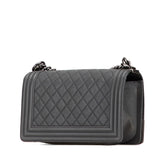 シャネル パリダラス ボーイシャネル ココマーク チェーンショルダーバッグ グレー系 カーフ レディース CHANEL 【中古】